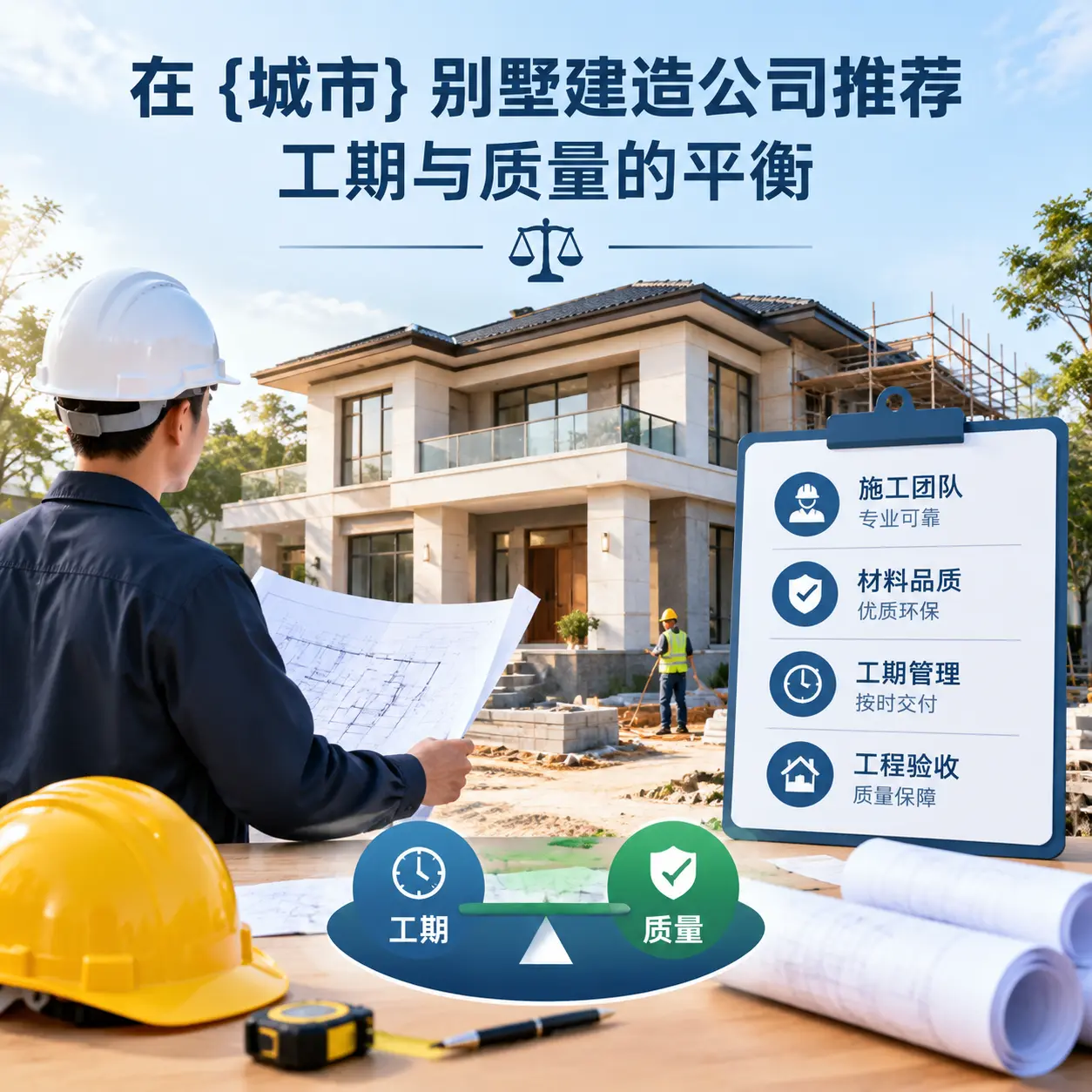 在 平坝 别墅建造公司推荐,工期与质量的平衡
