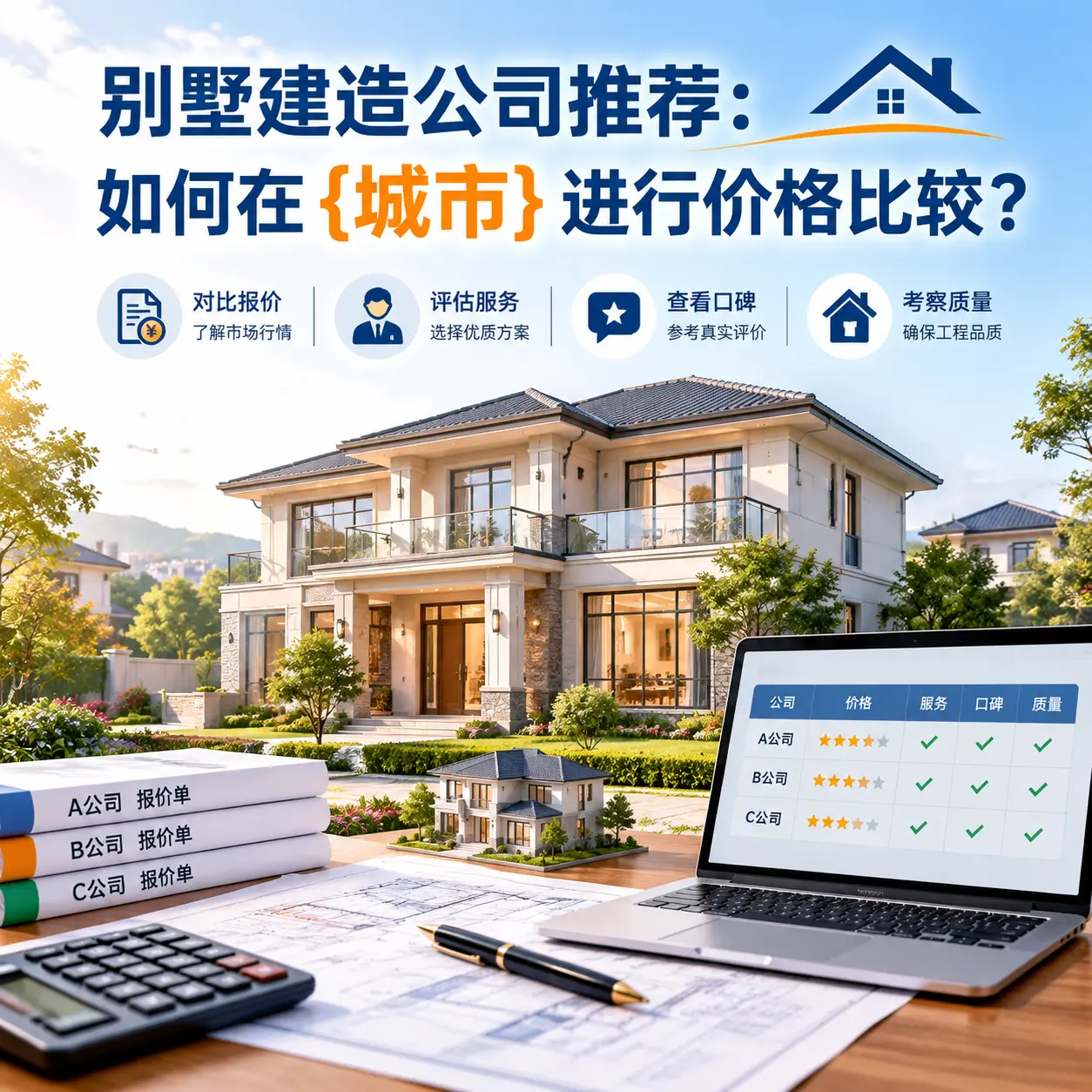 别墅建造公司推荐:如何在 平坝 进行价格比较?