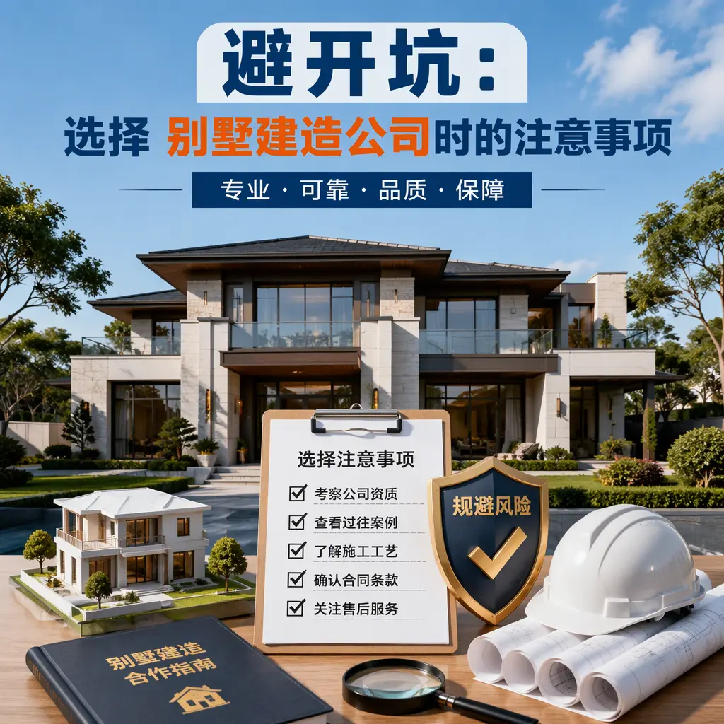 避开坑：选择 平坝 别墅建造公司时的注意事项