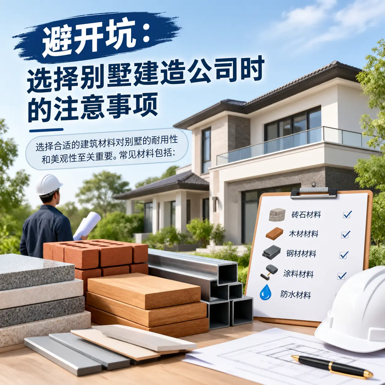 避开坑：选择 平坝 别墅建造公司时的注意事项