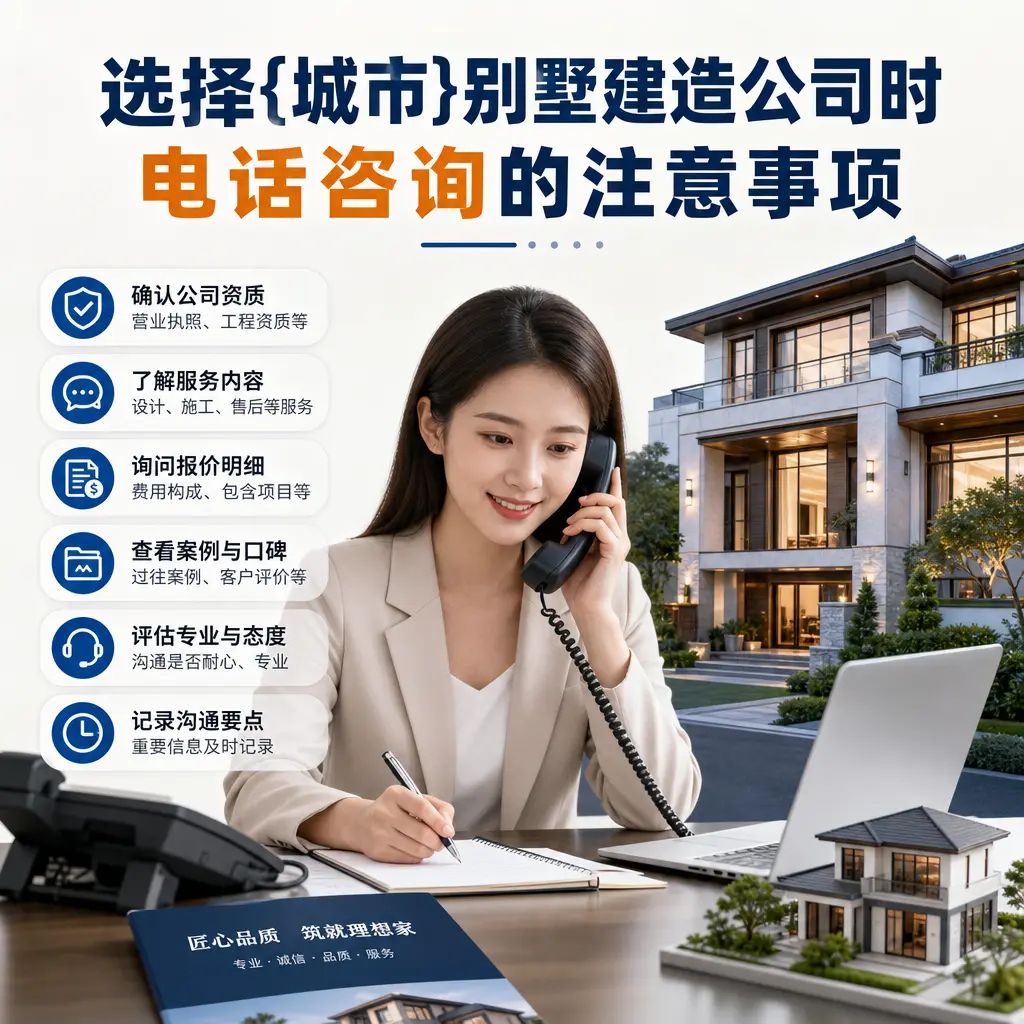 选择平坝别墅建造公司时,电话咨询的注意事项