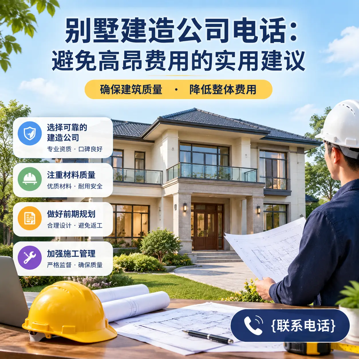 平坝别墅建造公司电话：避免高昂费用的实用建议