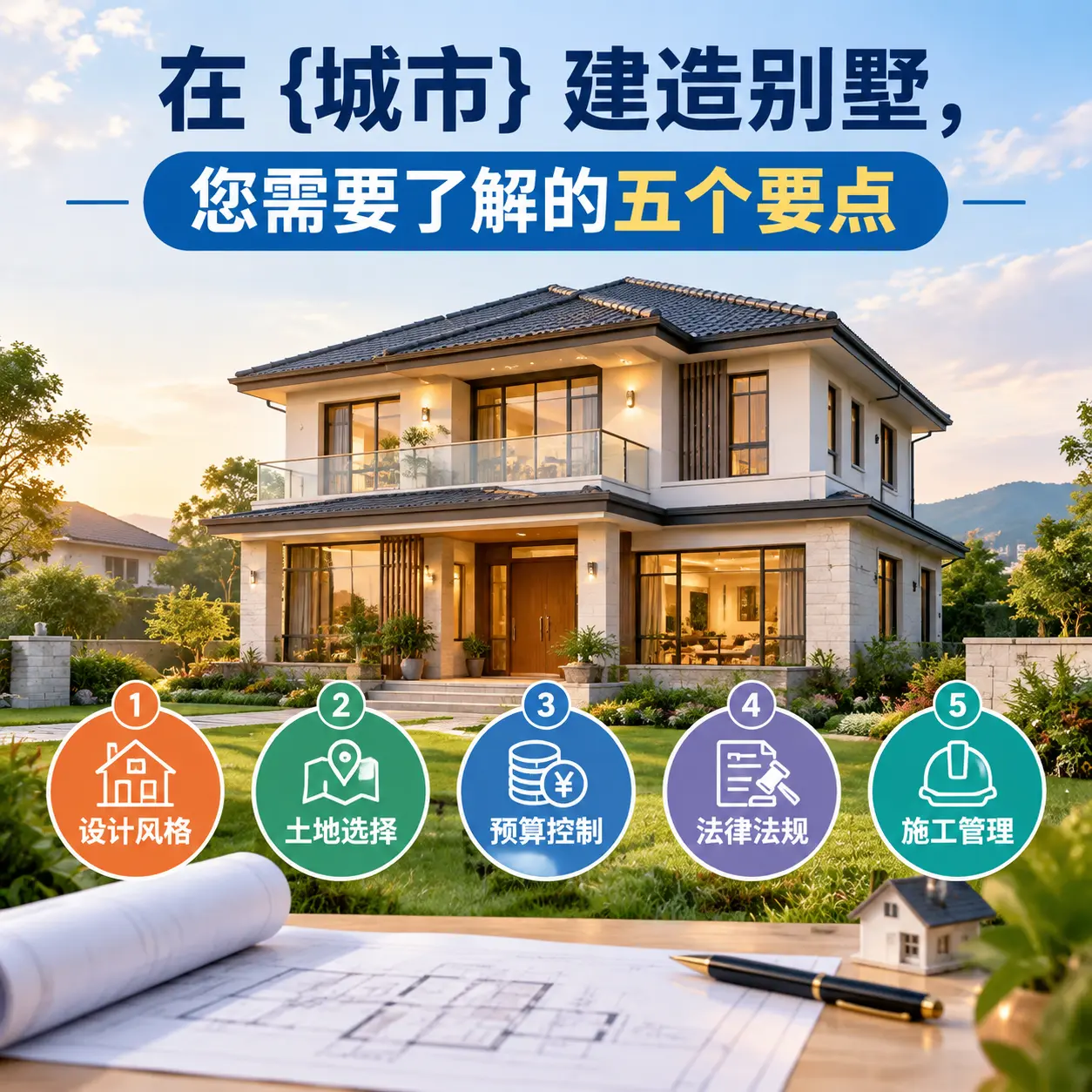 在 平坝 建造别墅,您需要了解的五个要点