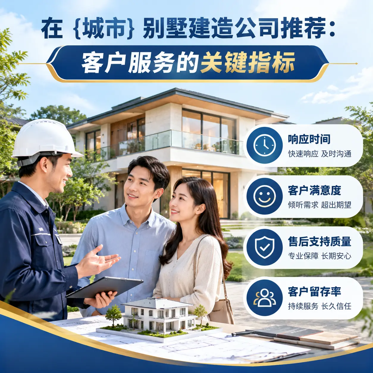 在 平坝 别墅建造公司推荐：客户服务的关键指标