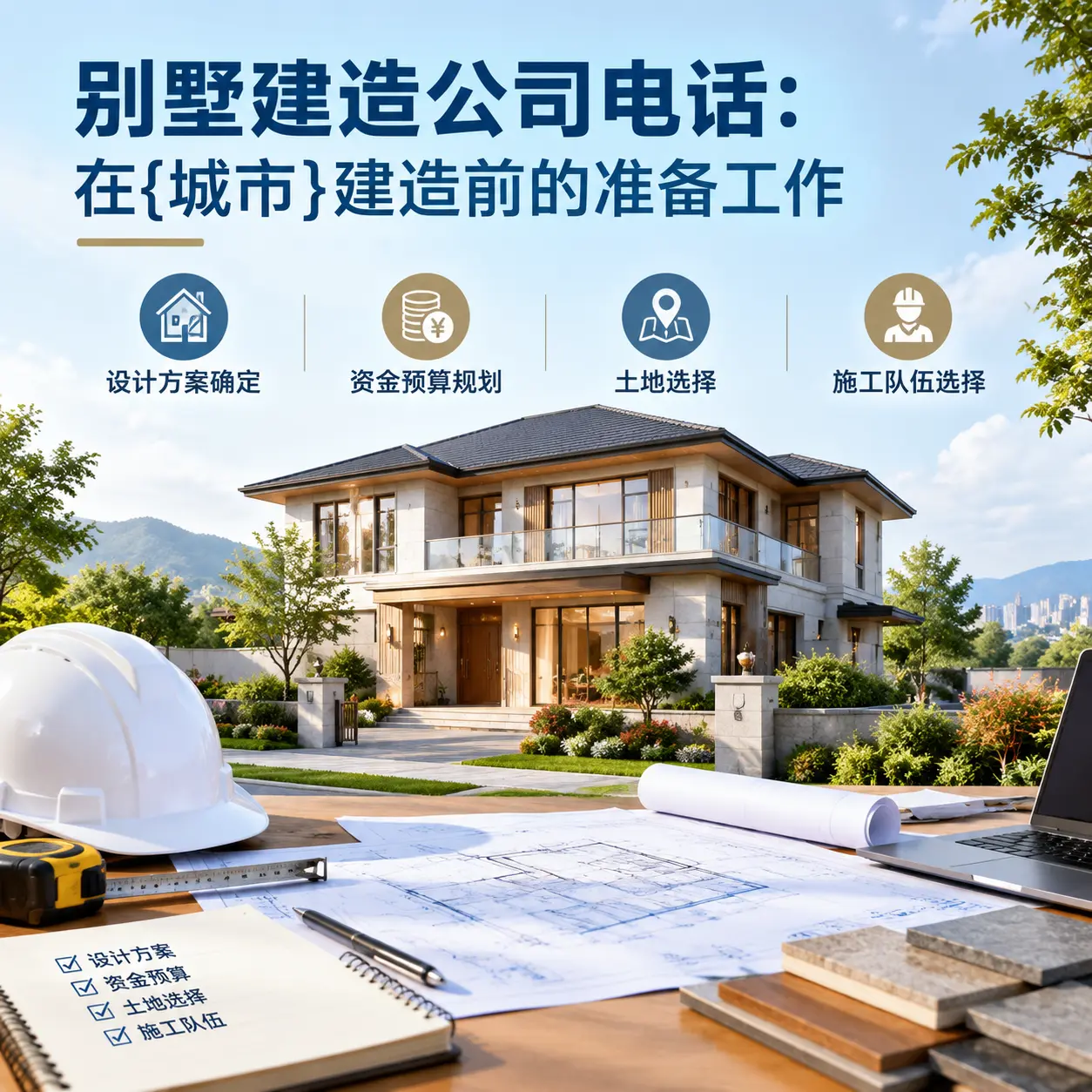 别墅建造公司电话:在平坝建造前的准备工作