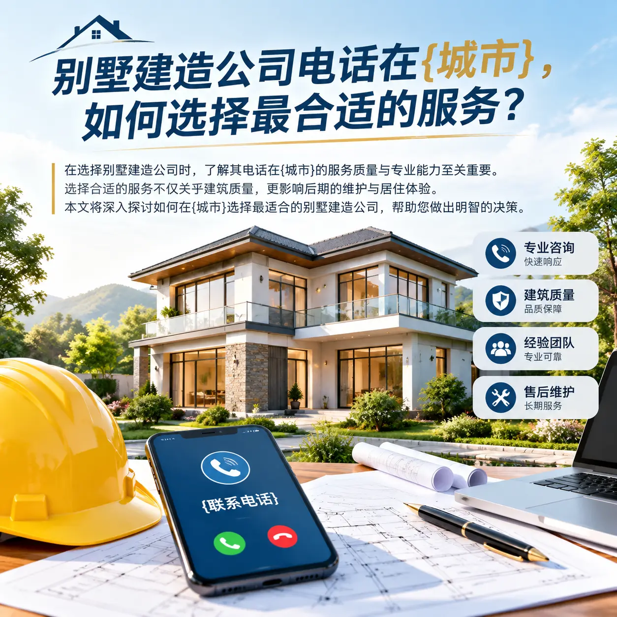 别墅建造公司电话在平坝,如何选择最合适的服务?