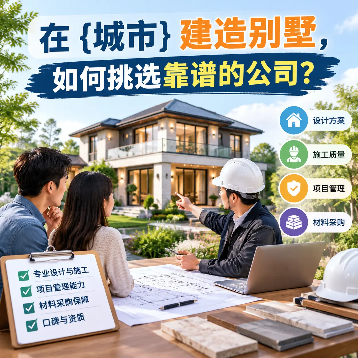 在 平坝 建造别墅,如何挑选靠谱的公司?