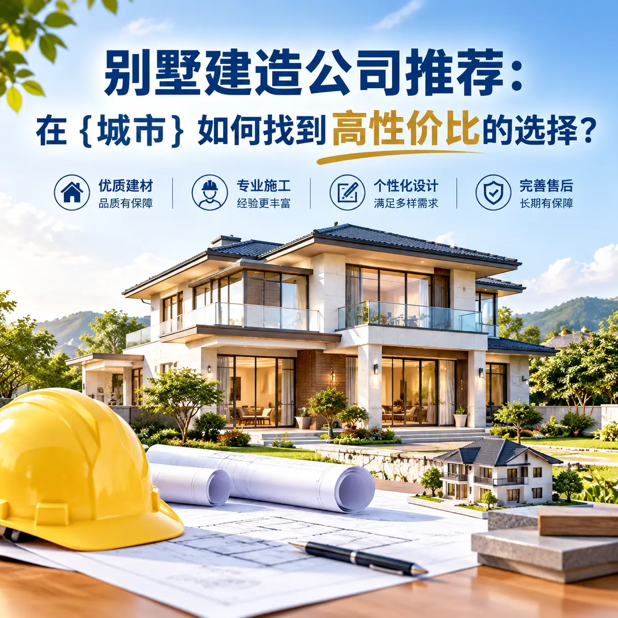 别墅建造公司推荐:在 平坝 如何找到高性价比的选择?