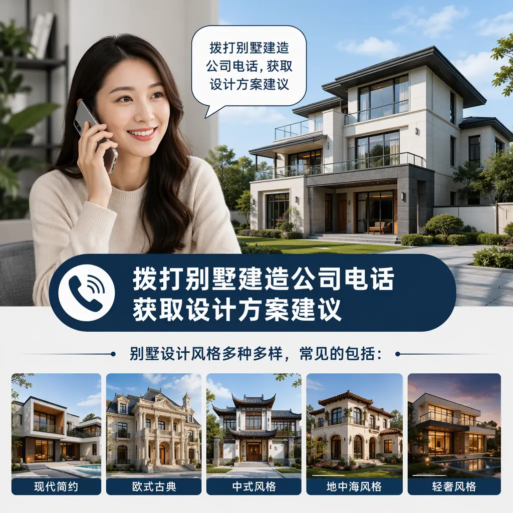 拨打平坝别墅建造公司电话,获取设计方案建议