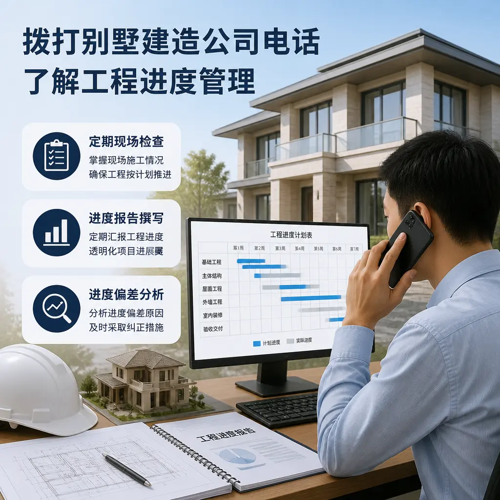 拨打平坝别墅建造公司电话，了解工程进度管理