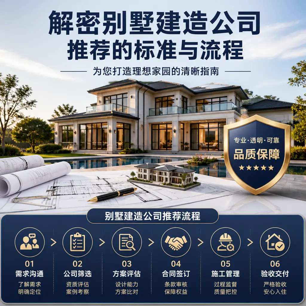 解密别墅建造公司推荐的标准与流程在 平坝