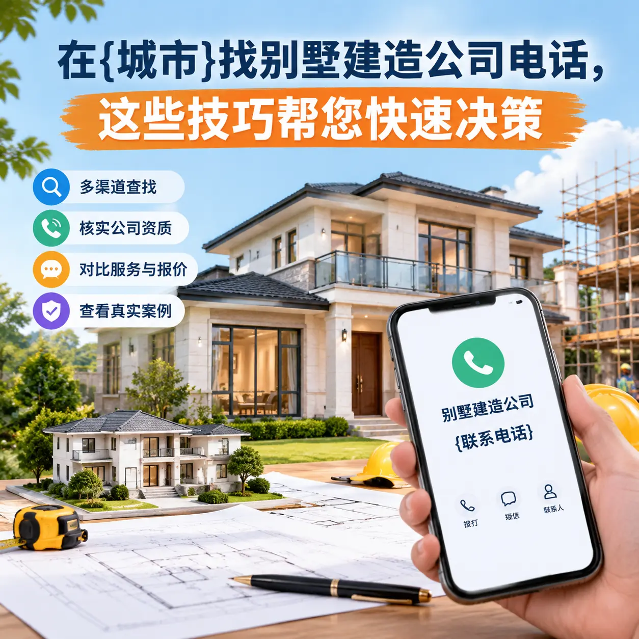 在平坝找别墅建造公司电话,这些技巧帮您快速决策