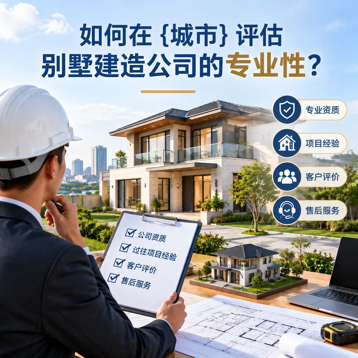 如何在 平坝 评估别墅建造公司的专业性？