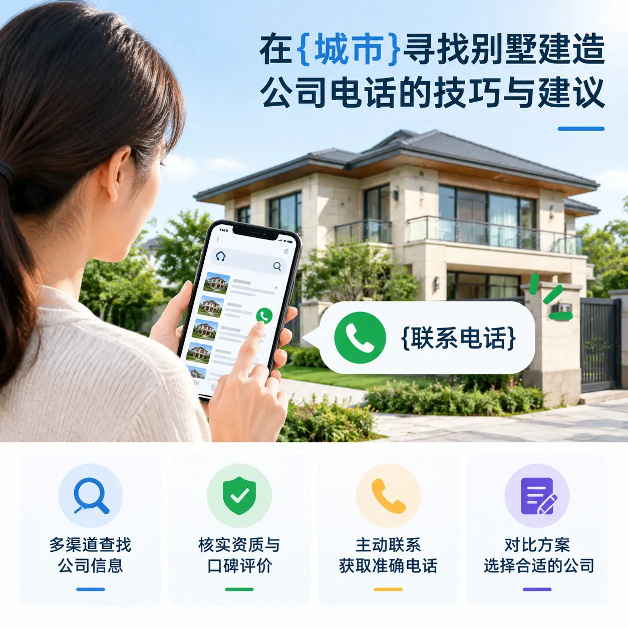 在平坝寻找别墅建造公司电话的技巧与建议
