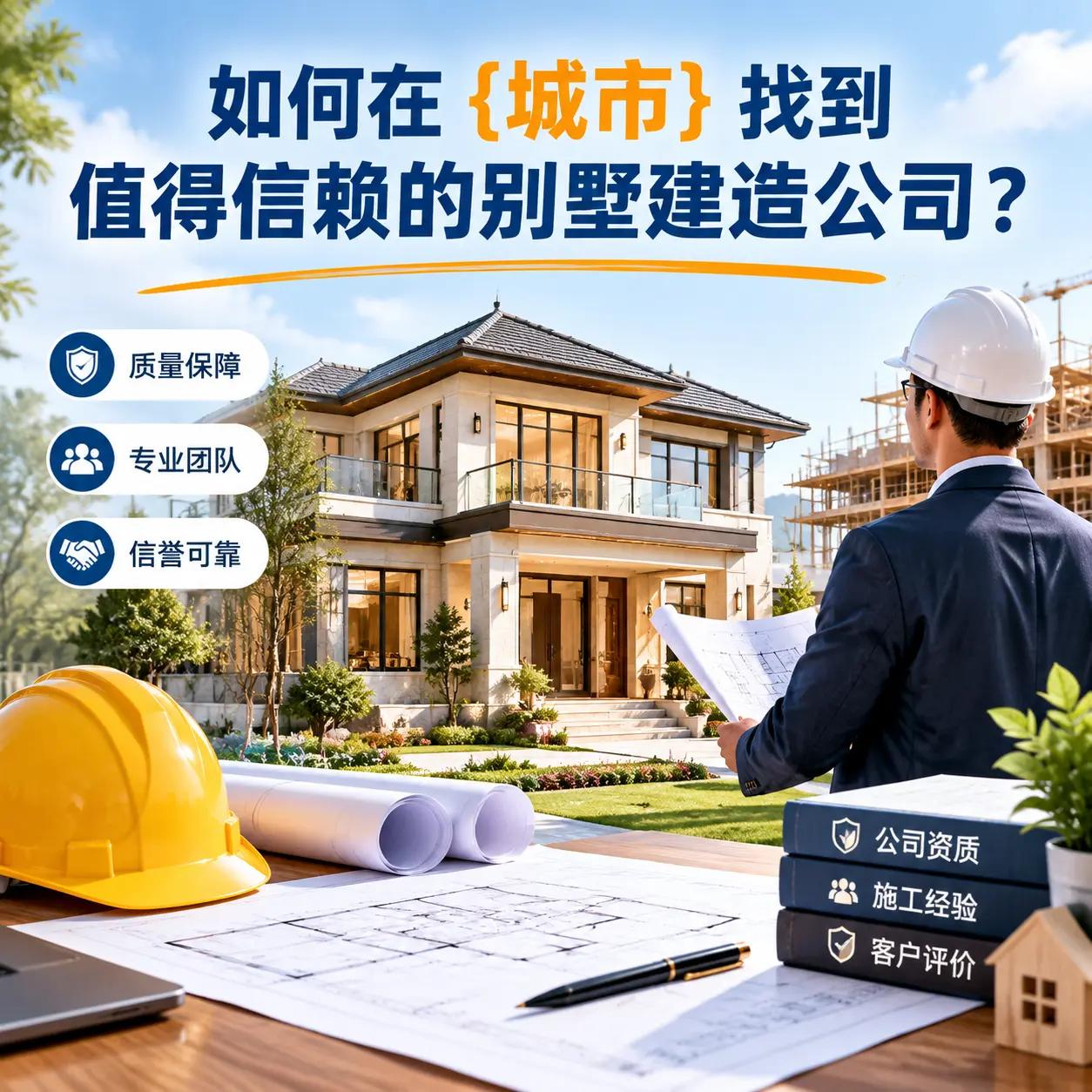 如何在 平坝 找到值得信赖的别墅建造公司？